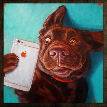 Selfie - Diamond Painting - 30x30cm - Rond